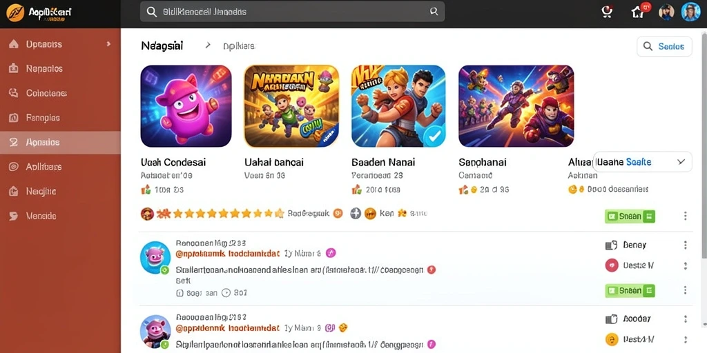 Screenshot menampilkan karakter utama dalam misi seru.