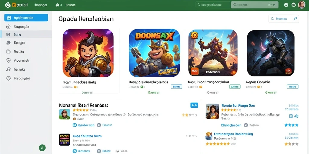 Interaksi sosial dengan pemain lain dalam game.