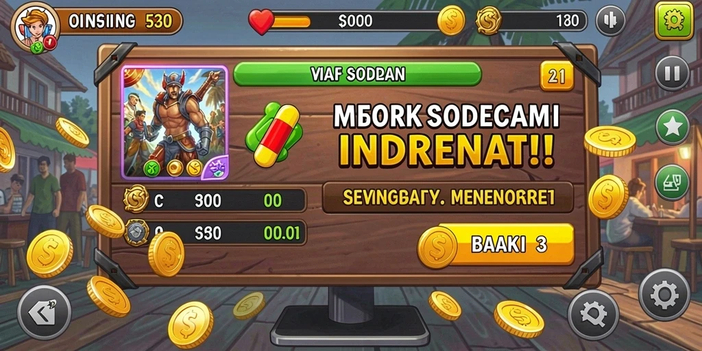 Fitur bonus yang menyenangkan dan menarik.