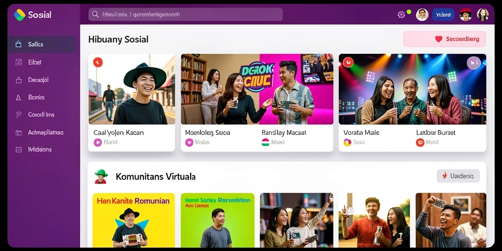 Tampak beberapa karakter unik yang dapat dimainkan.