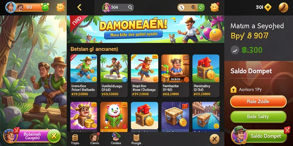 Konten event dan turnamen terbaru yang memukau.