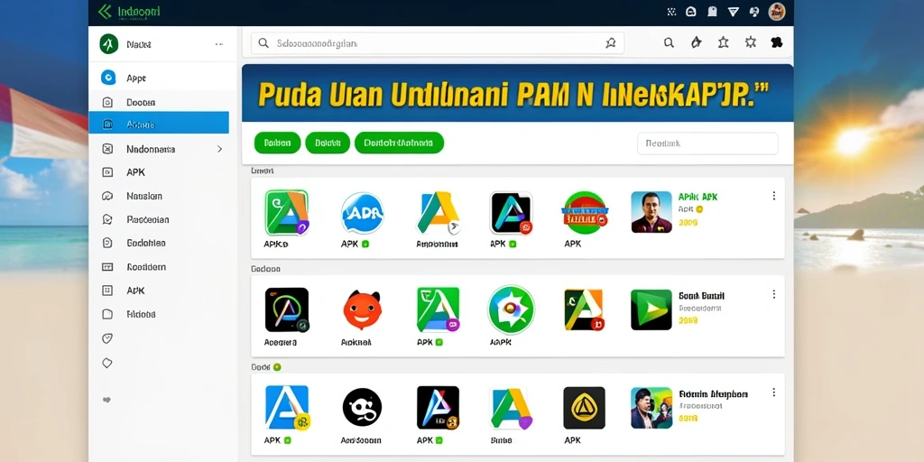 Beragam pilihan permainan menarik untuk semua.