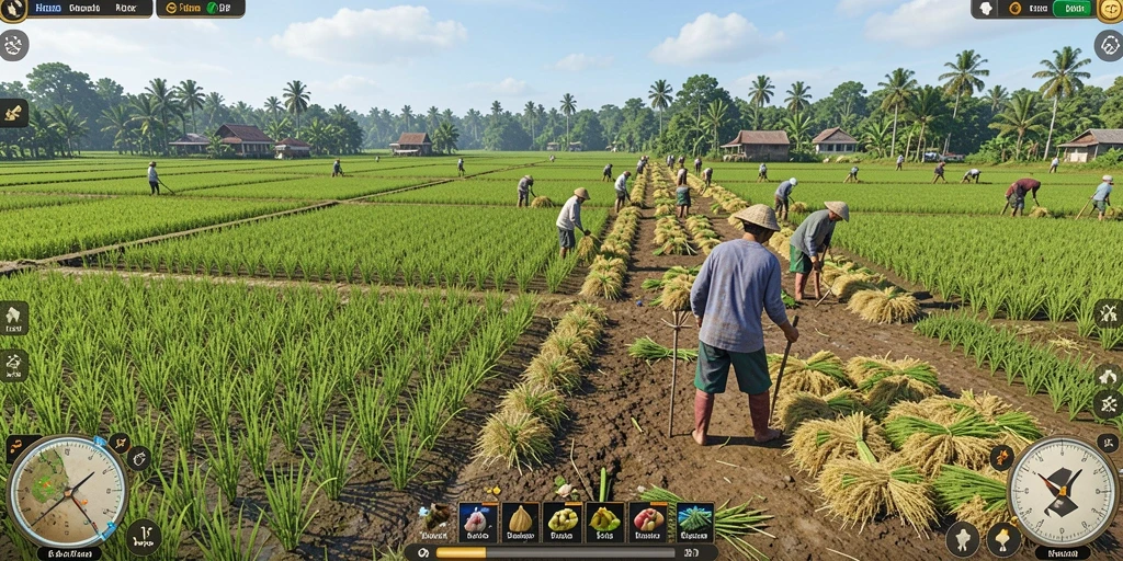 Fitur chat yang memungkinkan interaksi antar pemain.